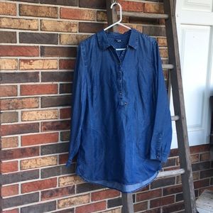 Denim tunic by J.Jill